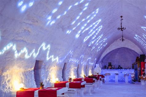 balea lake ice hotel.